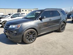 Salvage cars for sale at Wilmer, TX auction: 2019 Ford Explorer XLT