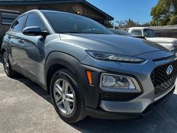 Salvage cars for sale at auction: 2020 Hyundai Kona SE