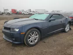 Salvage cars for sale at Houston, TX auction: 2015 Chevrolet Camaro LS