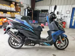 Salvage motorcycles for sale at West Mifflin, PA auction: 2022 Taotao Moped