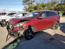 Vehiculos salvage en venta de Copart Lexington, KY: 2016 KIA Sorento EX