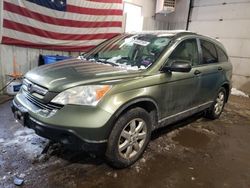 Salvage cars for sale at Lyman, ME auction: 2009 Honda CR-V EX