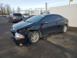 Salvage cars for sale at Portland, OR auction: 2014 KIA Forte EX