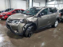 Salvage cars for sale at Ham Lake, MN auction: 2015 Toyota Rav4 LE