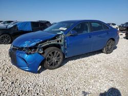 Salvage cars for sale at Temple, TX auction: 2016 Toyota Camry LE