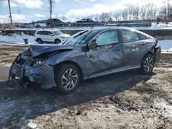 Salvage cars for sale at Marlboro, NY auction: 2016 Honda Civic EX