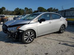 Salvage cars for sale at Fort Pierce, FL auction: 2020 Nissan Versa SR