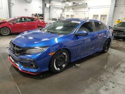 Honda salvage cars for sale: 2020 Honda Civic SI