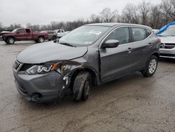 Salvage cars for sale at Ellwood City, PA auction: 2018 Nissan Rogue Sport S