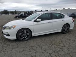 Salvage cars for sale at Vallejo, CA auction: 2017 Honda Accord Sport Special Edition