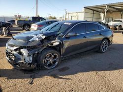 Chevrolet salvage cars for sale: 2021 Chevrolet Malibu LT