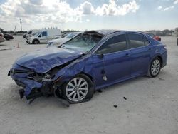 Salvage cars for sale at Arcadia, FL auction: 2018 Toyota Camry L