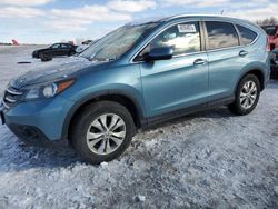 Salvage cars for sale at Wayland, MI auction: 2014 Honda CR-V EXL