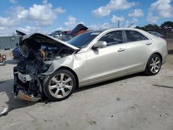 Salvage cars for sale at Homestead, FL auction: 2015 Cadillac ATS Luxury