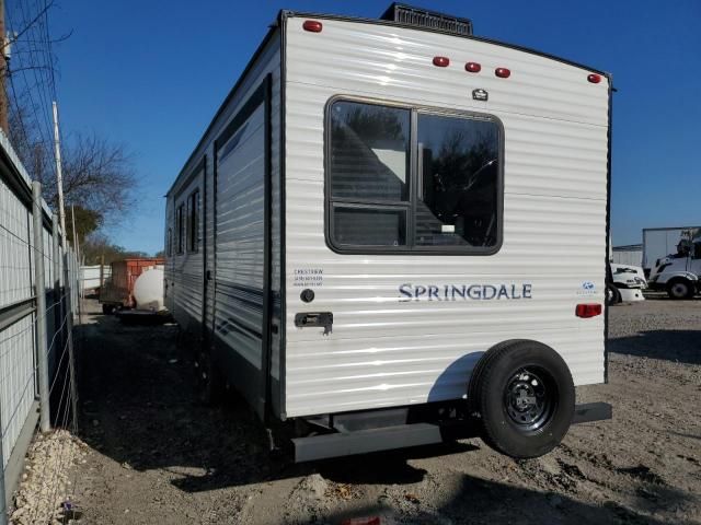 2021 Springdale/ Sprinter Travel Trailer