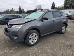 Salvage cars for sale at Graham, WA auction: 2013 Toyota Rav4 LE