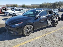 Carros salvage a la venta en subasta: 2023 Hyundai Elantra Blue