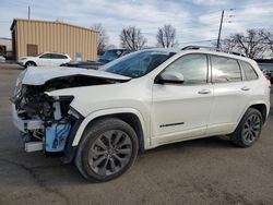 Salvage cars for sale from Copart Moraine, OH: 2019 Jeep Cherokee Limited