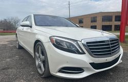 Salvage cars for sale at Houston, TX auction: 2017 Mercedes-Benz S 550