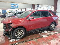 Salvage cars for sale at Angola, NY auction: 2018 Chevrolet Equinox LT