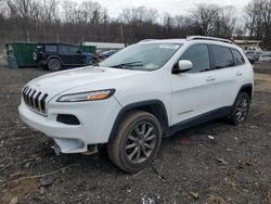 Salvage cars for sale at Baltimore, MD auction: 2016 Jeep Cherokee Limited