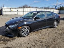 Salvage cars for sale at Hillsborough, NJ auction: 2016 Honda Civic EX