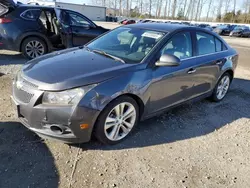 Chevrolet salvage cars for sale: 2013 Chevrolet Cruze LTZ