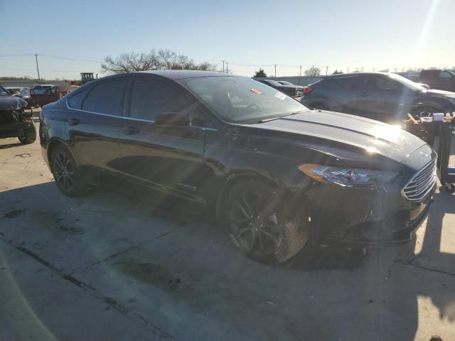 2018 Ford Fusion SE Hybrid