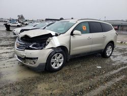 Salvage cars for sale at Antelope, CA auction: 2014 Chevrolet Traverse LT