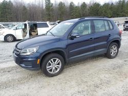 Volkswagen salvage cars for sale: 2016 Volkswagen Tiguan S