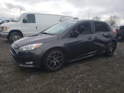 Salvage cars for sale at Sacramento, CA auction: 2015 Ford Focus SE