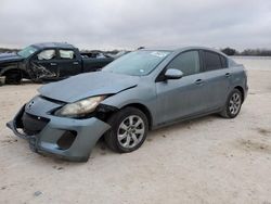 Salvage cars for sale at San Antonio, TX auction: 2013 Mazda 3 I