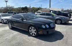 Salvage cars for sale at Orlando, FL auction: 2008 Bentley Continental GT