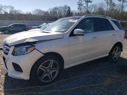 Salvage cars for sale at Augusta, GA auction: 2016 Mercedes-Benz GLE 350