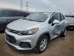 Salvage cars for sale at Elgin, IL auction: 2020 Chevrolet Trax LS