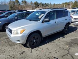 Salvage cars for sale at Exeter, RI auction: 2007 Toyota Rav4