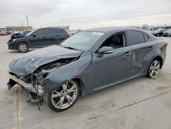 Salvage cars for sale at Grand Prairie, TX auction: 2010 Lexus IS 250