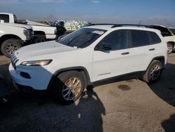 Jeep salvage cars for sale: 2016 Jeep Cherokee Sport