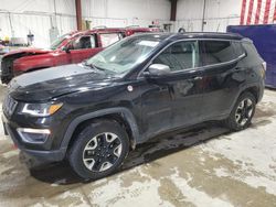 Salvage cars for sale at Billings, MT auction: 2017 Jeep Compass Trailhawk