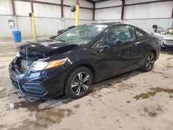 Salvage cars for sale at Pennsburg, PA auction: 2015 Honda Civic EX