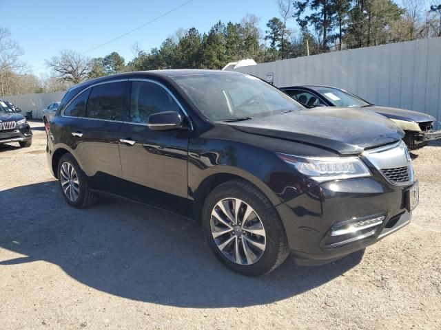 2016 Acura MDX Technology