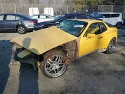 Salvage cars for sale at Waldorf, MD auction: 1987 Porsche 924 S