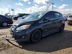 Salvage cars for sale at Elgin, IL auction: 2014 Ford C-MAX SEL