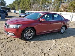 Salvage cars for sale at Seaford, DE auction: 2016 Volkswagen Passat SE