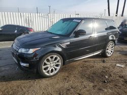 Land Rover salvage cars for sale: 2015 Land Rover Range Rover Sport HSE