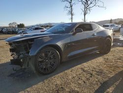 Salvage cars for sale at San Martin, CA auction: 2017 Chevrolet Camaro ZL1