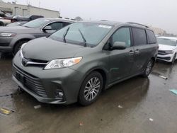 Salvage cars for sale at Martinez, CA auction: 2019 Toyota Sienna XLE