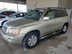 Salvage cars for sale at Homestead, FL auction: 2002 Toyota Highlander Limited