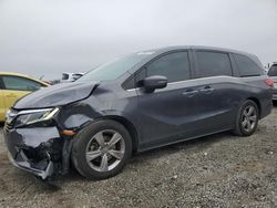 Salvage cars for sale at Earlington, KY auction: 2018 Honda Odyssey EXL