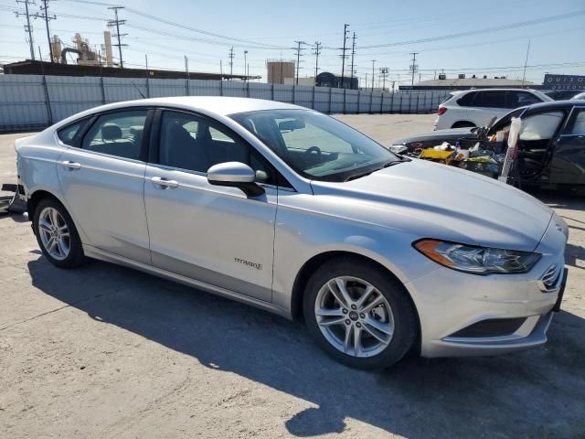 2018 Ford Fusion S Hybrid